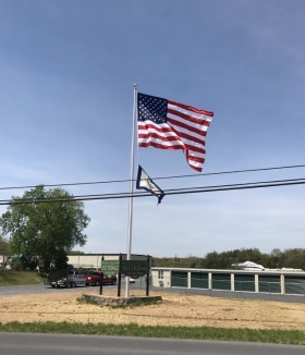 40' ESR Flagpole Martinsburg West Virginia